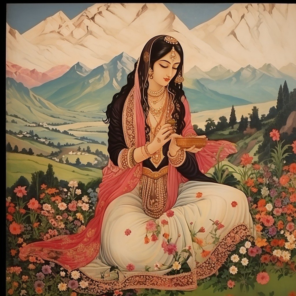 🏔️ #Kashmir has had numerous transformative eras, enriched by the presence of sages, Sufis, and saints. Among them emerged a remarkable figure from the beautiful valleys and mountains &mdash;a Sanyasini named Laleshwari Devi, revered by Hindus, and 