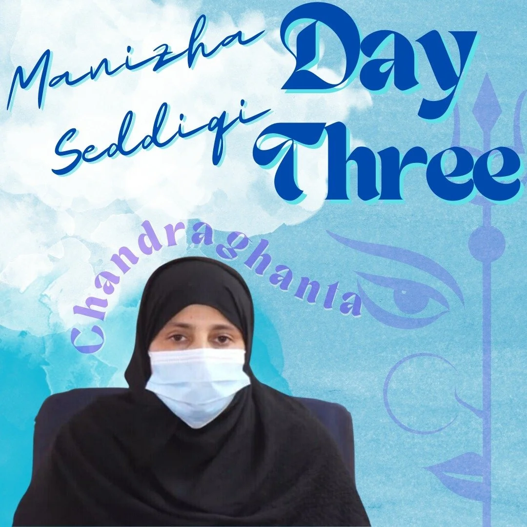 For Day 3 of #Navaratri, we look towards Manizha Seddiqi, an Afghan human rights defender and women&rsquo;s rights activist. 

Between September and November 2023, Manizha along with three other prominent women human rights defenders, Parisa Azada, N