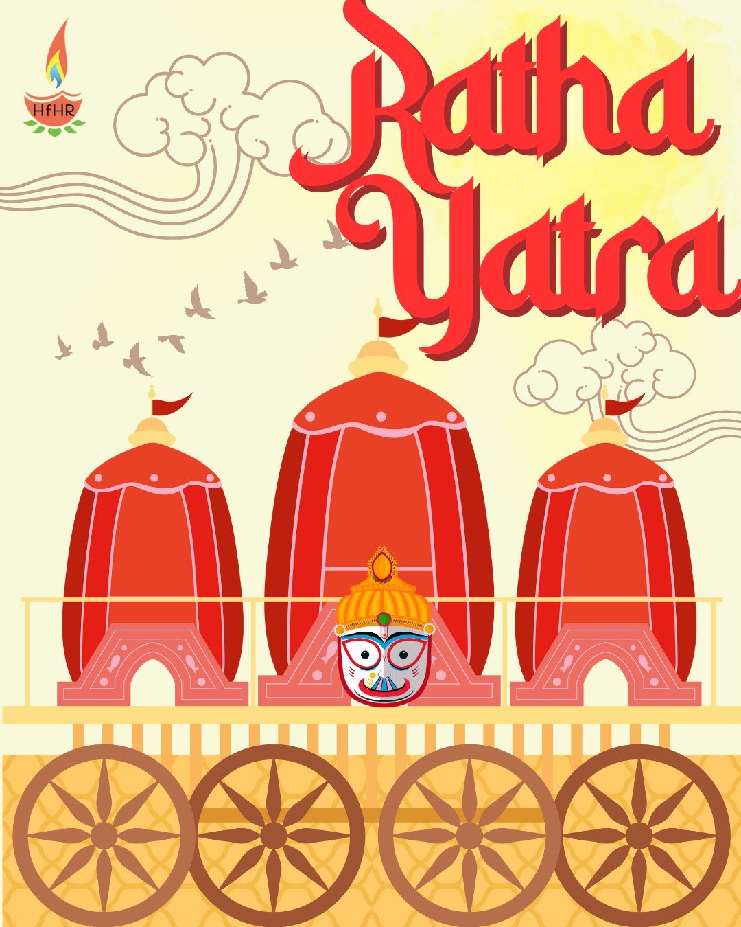Jai Jagannath! ☸️ 

 As devotees across the world celebrate Ratha Yatra, we honor this vibrant celebration of movement, inclusion, and divine presence on the streets. ✨ 

We honor this as more than a festival. It&rsquo;s a radical reminder: the divin