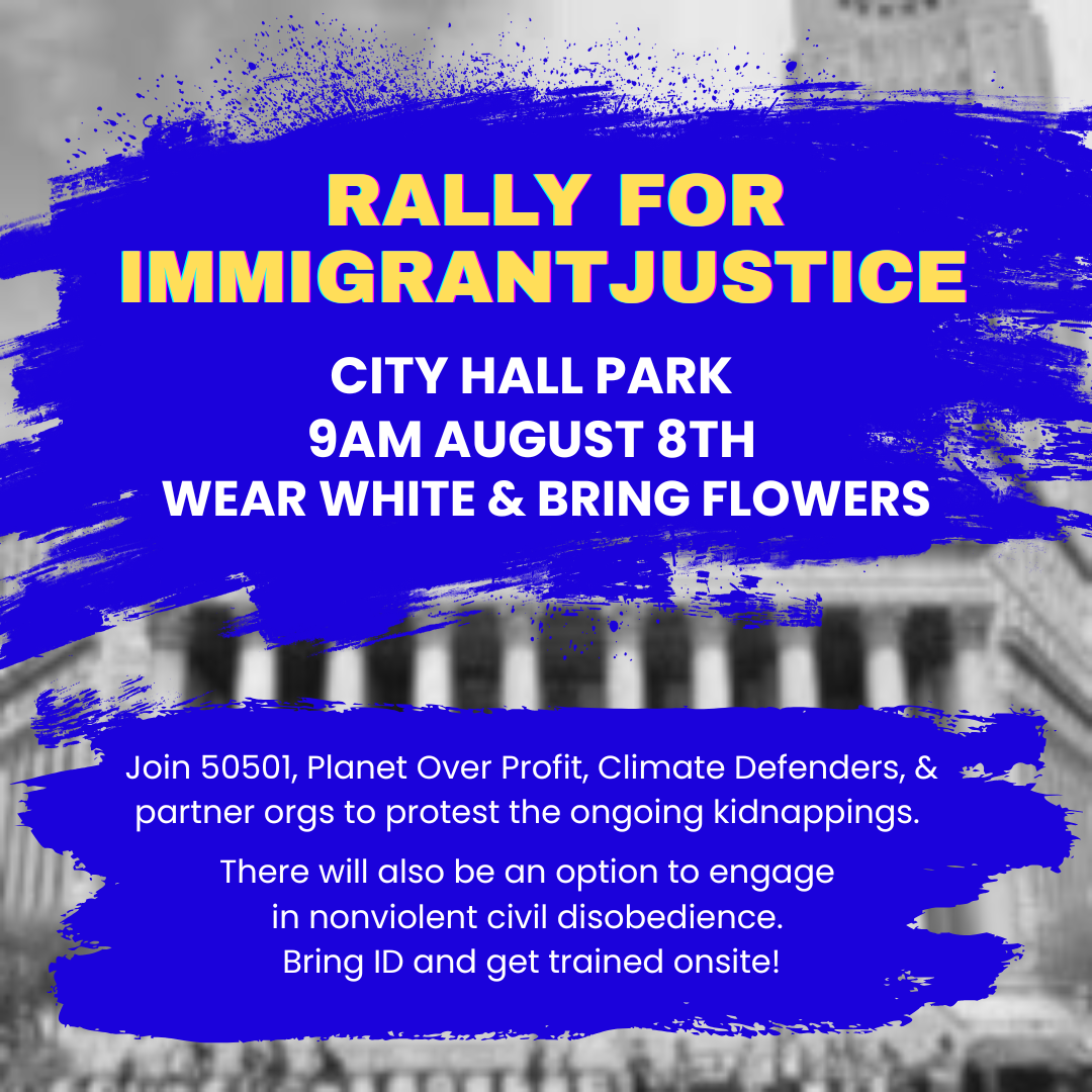 NYC Rally for Immigrant Justice - City Hall