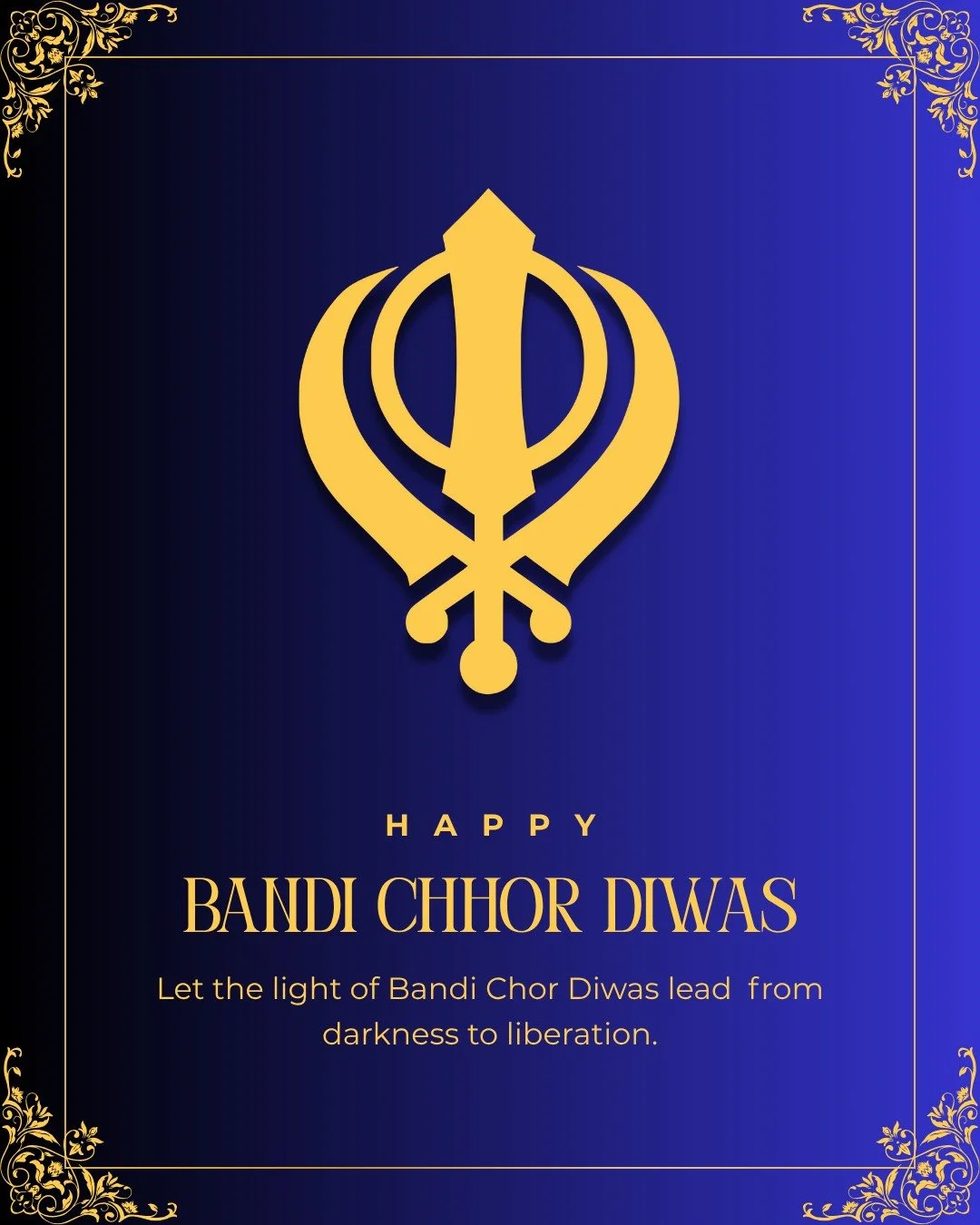 Wishing our friends and family a joyful Bandi Chor Diwas.
May Guru Hargobind Singh Ji&rsquo;s light remind us that true freedom uplifts everyone.
Wishing you peace, courage, and joy. 🌸