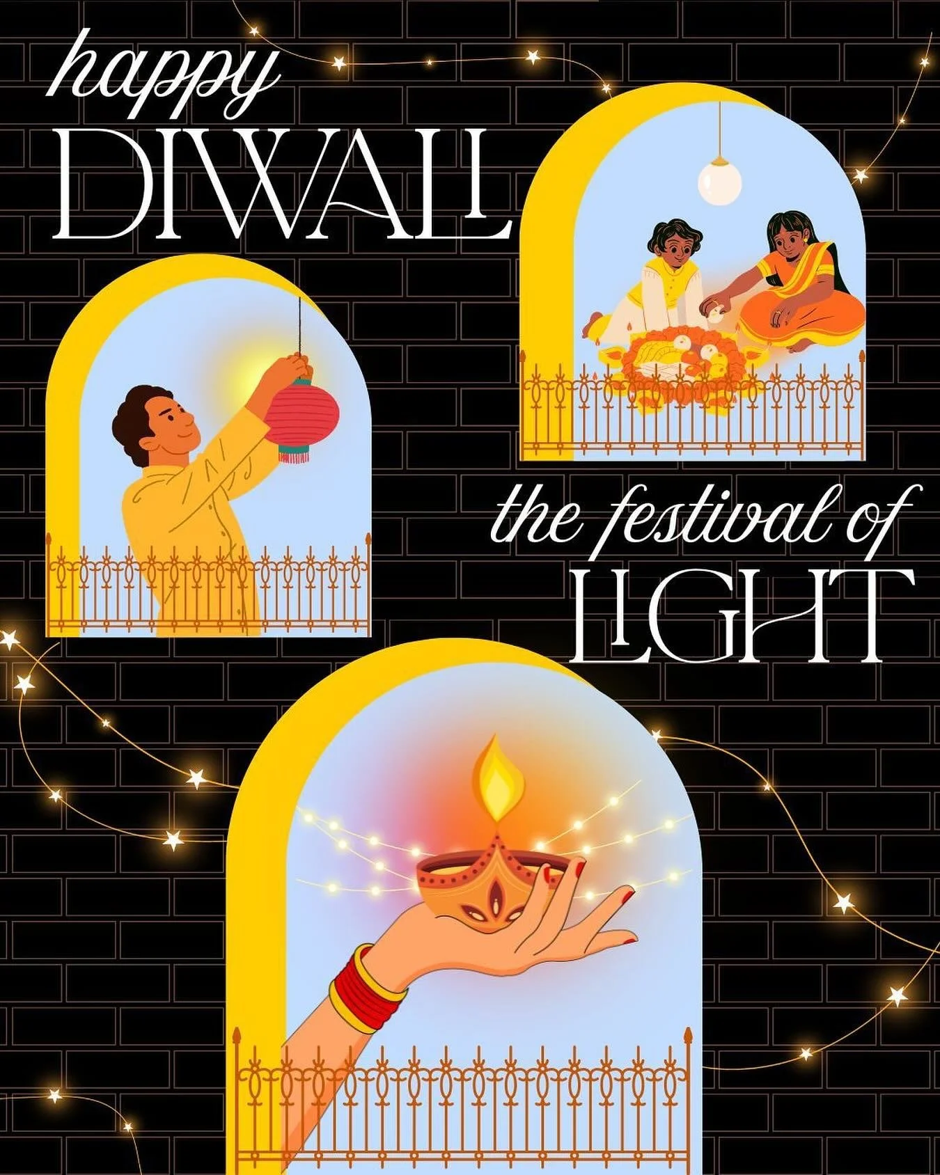 Happy #Diwali from Hindus for Human Rights! 🪔✨

The festival of light celebrates renewal, truth, and a triumph over darkness &mdash; key motifs that appear in diverse traditions around the world. 💫

Our Diwali feature, The Power of Light, celebrate