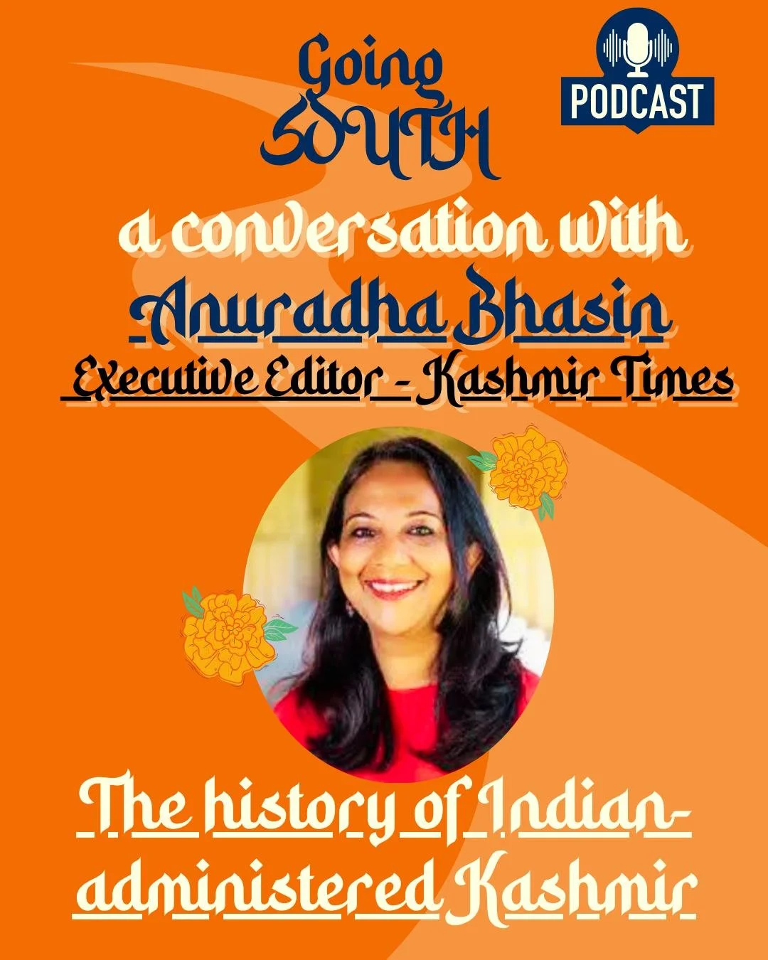 New episode of Going South 🎧
We talk with Anuradha Bhasin, Executive Editor of the Kashmir Times, about the history of Indian-administered Kashmir. In the aftermath of the Pahalgam attack, the Government of India has intensified its crackdown on dis