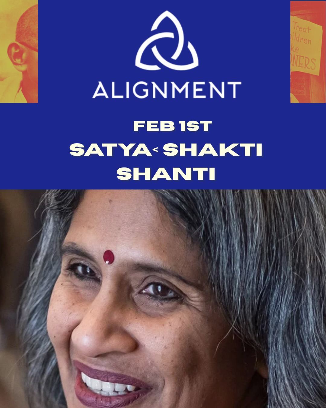 Shakti, Satya, Shanti: Prayers of Resistance with Sunita Viswanath - ONLINE