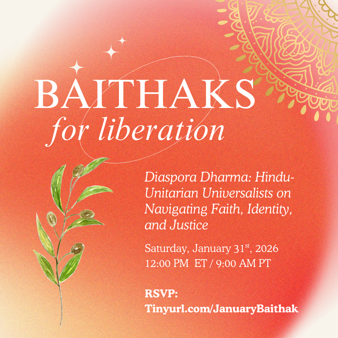 Baithaks for Liberation: Diaspora Dharma 12:00 PM ET / 9:00 AM PT