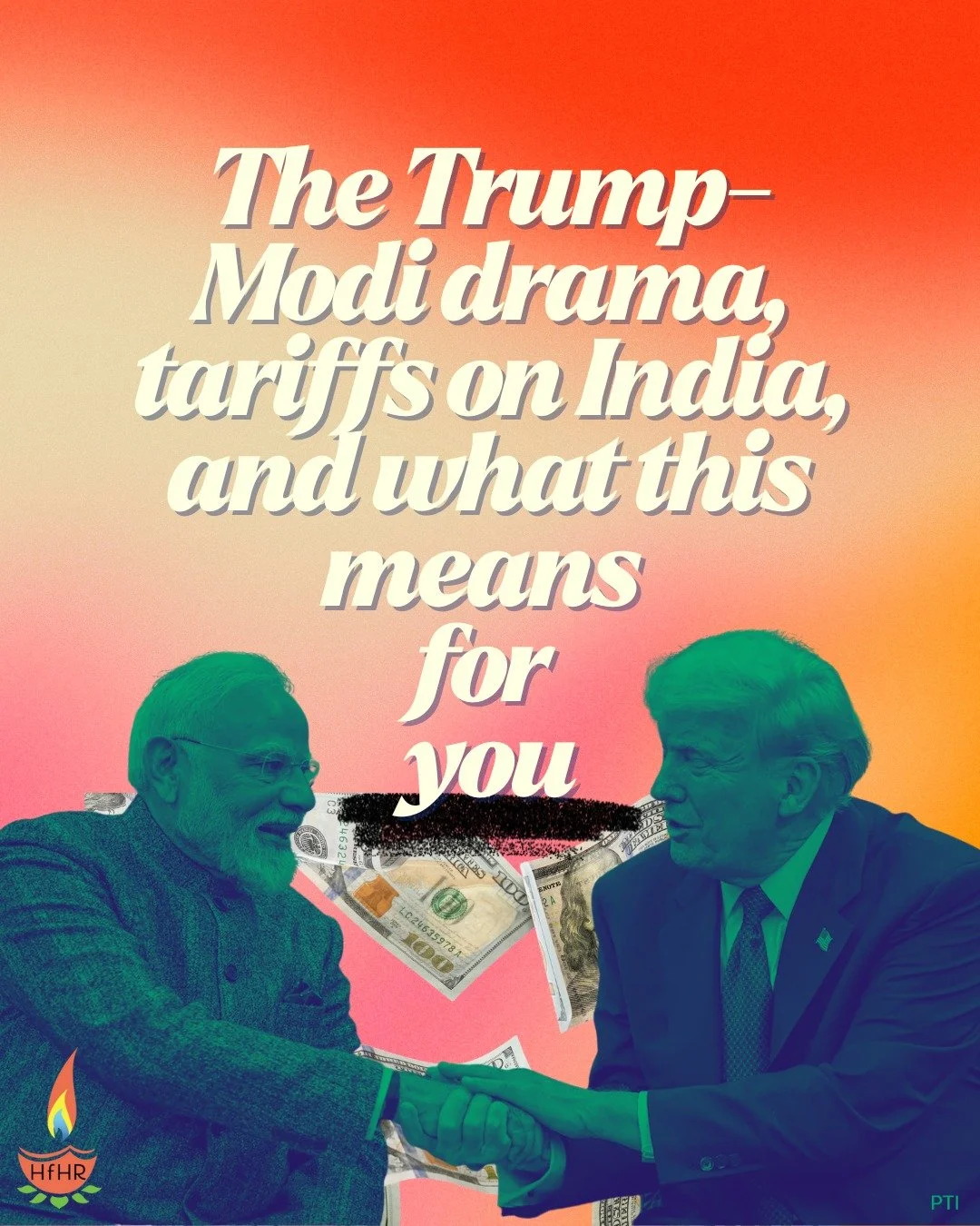 After his inauguration. The Trump administration imposed heavy tariffs of up to 25% on trade partners, including India. In August 2025, Trump doubled the tariffs on India to 50%. Despite being one of the US' prominent trade partners, India is yet to 