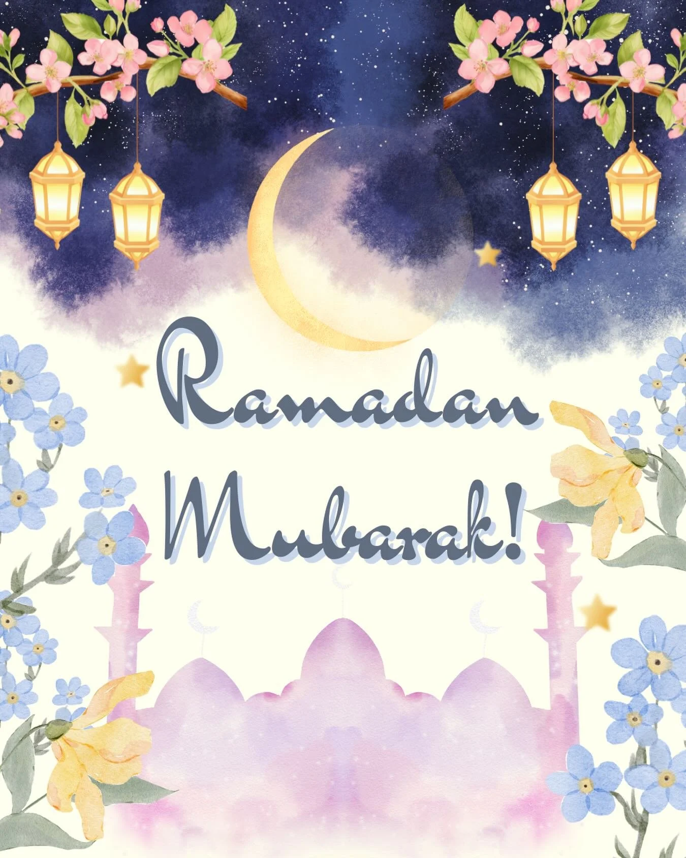 ✨ Ramadan Mubarak ✨🌙

For the next month, Muslims around the world will fast from dawn to dusk as an act of devotion and spiritual renewal. Ramadan is a time of reflection, selflessness-discipline, and deepened faith &mdash; a month centered on gene
