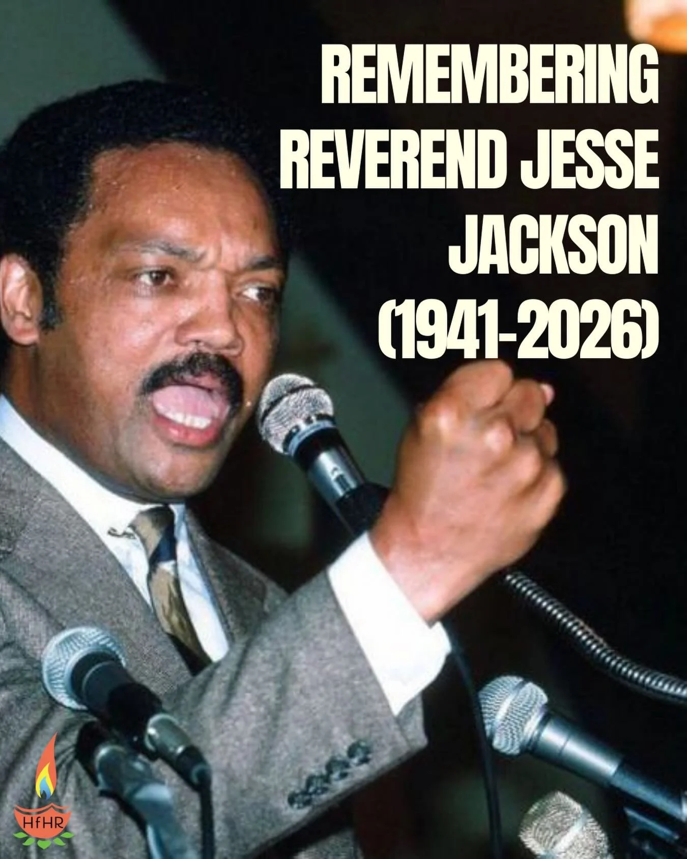 Today, Hindus for Human Rights joins millions of others from around the world in mourning the loss of Reverend Jesse Louis Jackson. A vital force within the American Civil Rights Movement, Reverend Jackson&rsquo;s commitment to our values of peace, j