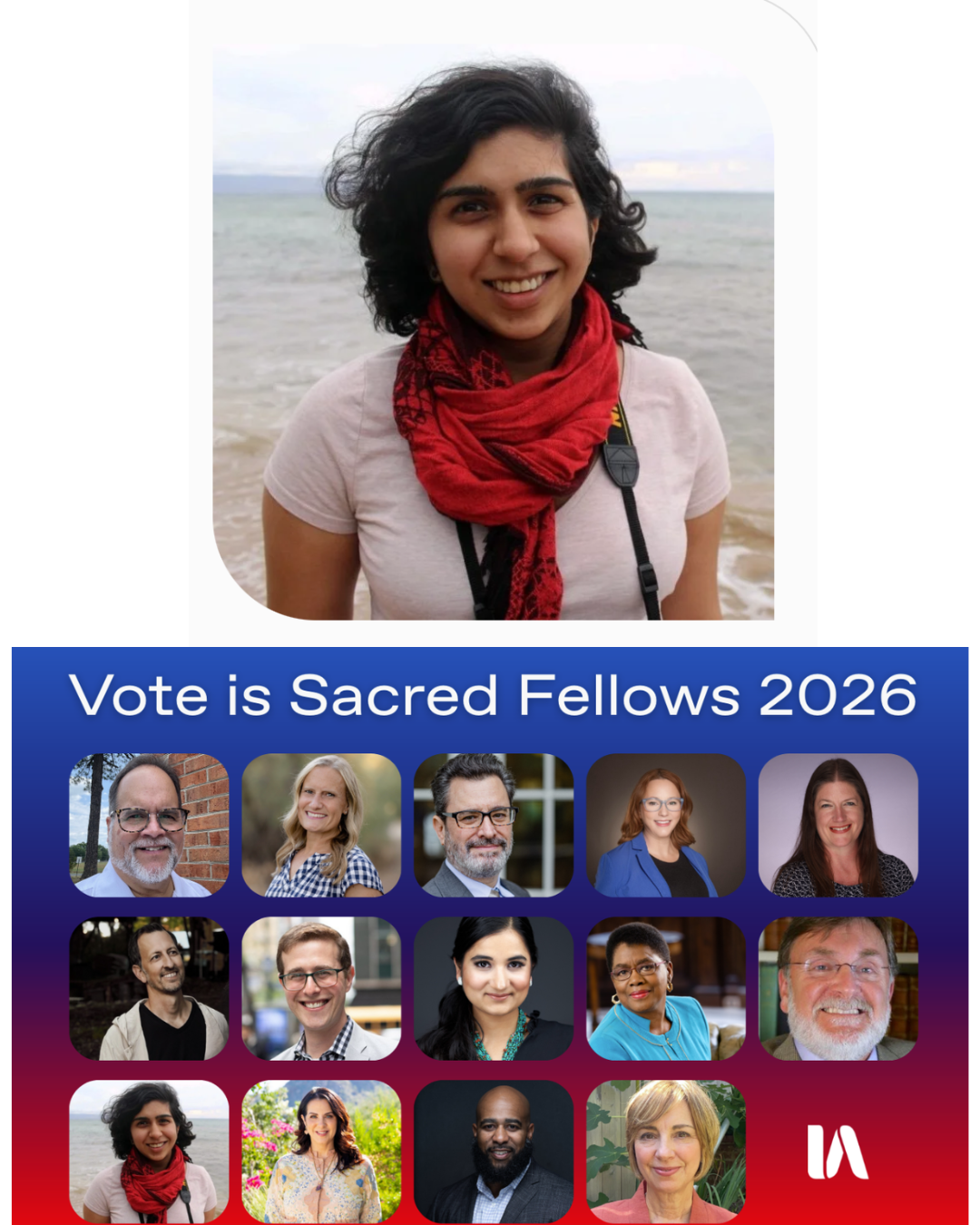 Ria Chakrabarty Named 2026 Vote is Sacred Fellow