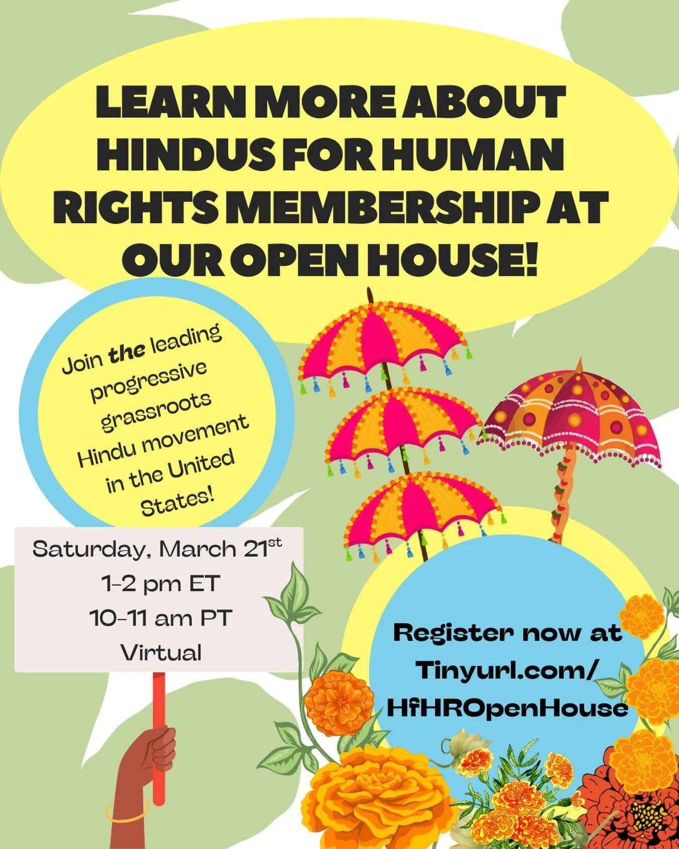 Have you been searching for a progressive Hindu or South Asian movement to join near you? 🦚

Are you interested in creating grassroots change in your community that uplifts diversity, pluralism, and a renewed promise to democracy? 🪧

Are you lookin