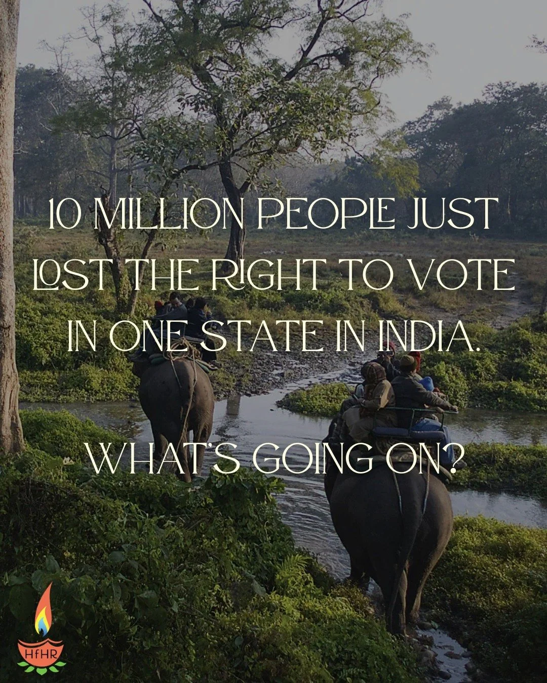 10 million people just lost the right to vote across one singular state in India. What's going on? 

Swipe ➡️ to learn more about the electoral crisis unfolding in West Bengal. 

#WestBengal #IndianPolitics