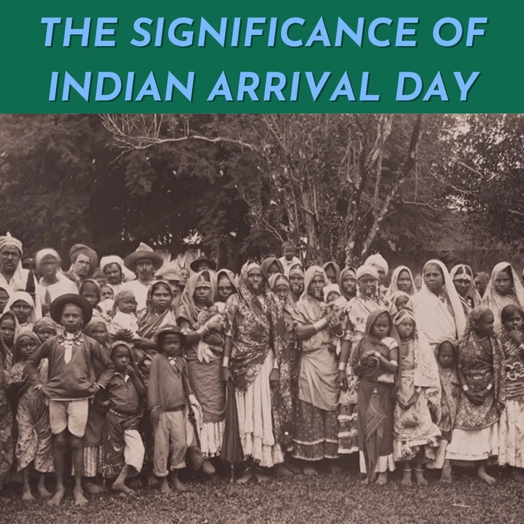 Indian Arrival Days are being celebrated all through the month of May. ✨

These days commemorate the arrival of people from the Indian subcontinent to nations across the Caribbean, marking the beginning of a distinct Indo-Caribbean culture that thriv