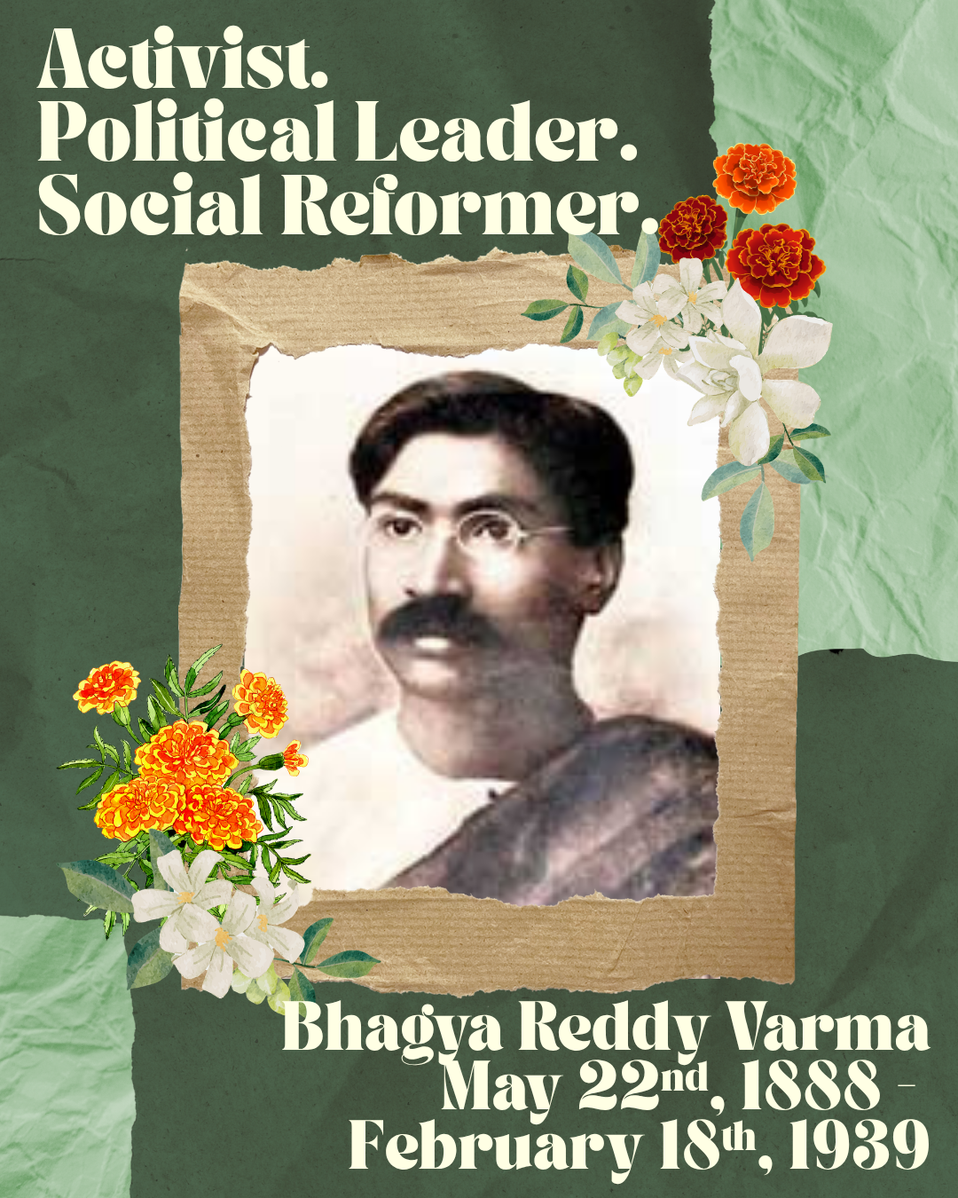 Bhagya Reddy Varma: Anti-Caste Leader, Adi-Hindu Organizer, and Pioneer of Dalit Education