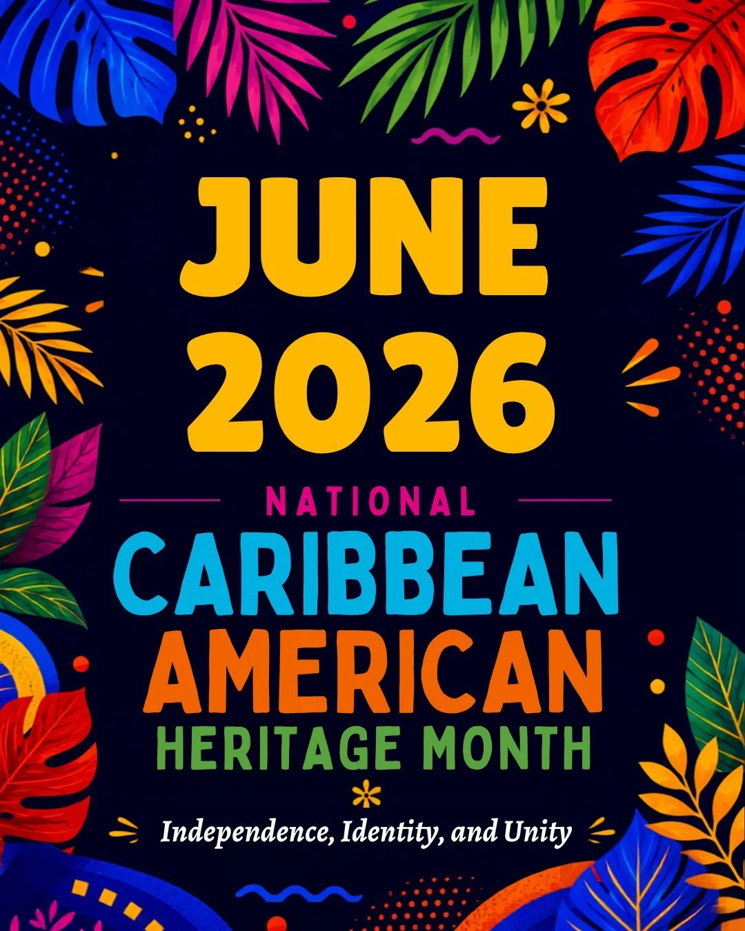 June is National Caribbean American Heritage Month.

These histories are part of our story too &mdash; through Indo-Caribbean, Afro-Caribbean, migrant, mixed, and diasporic communities whose lives have shaped movements for freedom, identity, labor, f