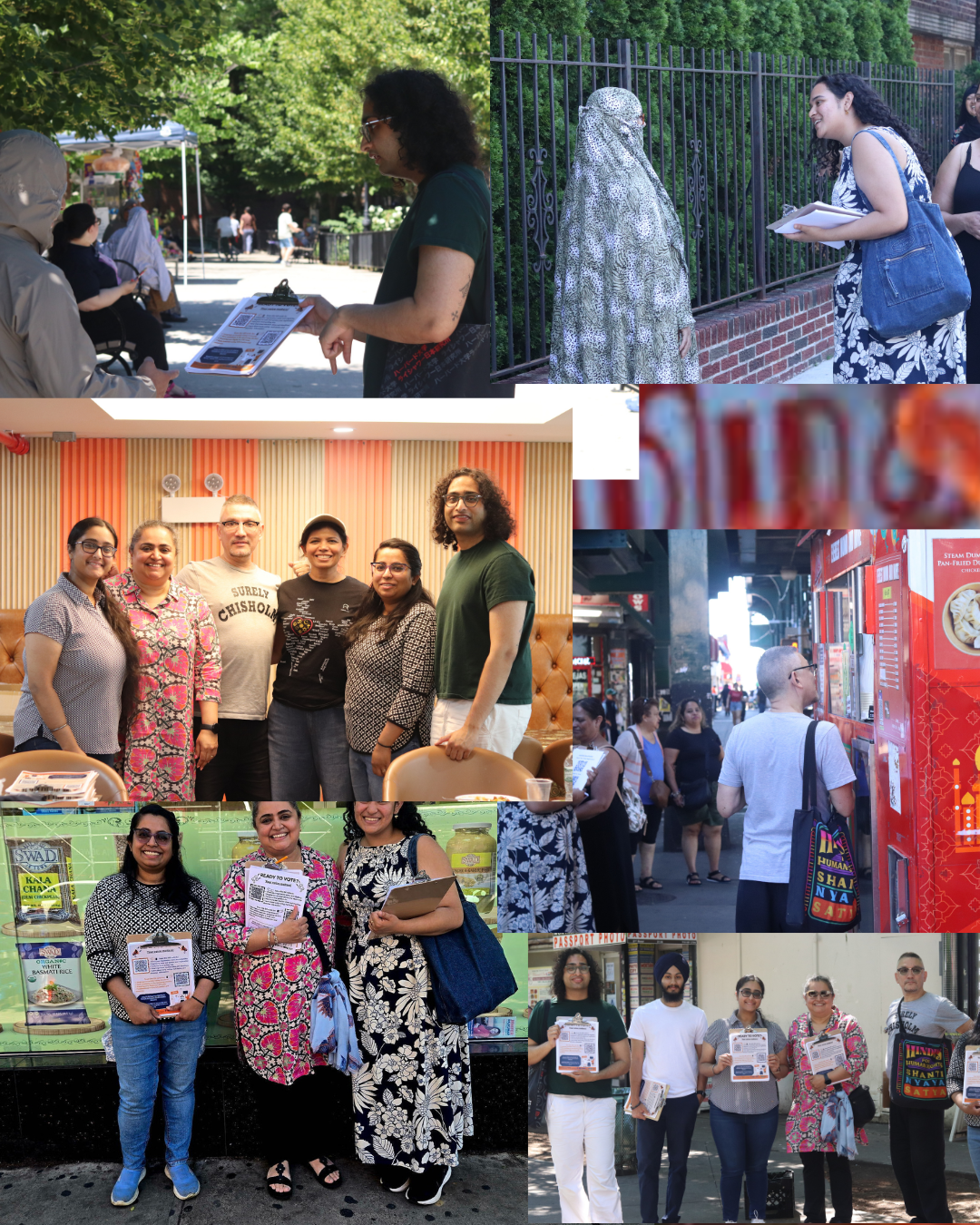 Interfaith Day of Action Brings Voter Outreach, Community Care, and Civic Joy to Jackson Heights