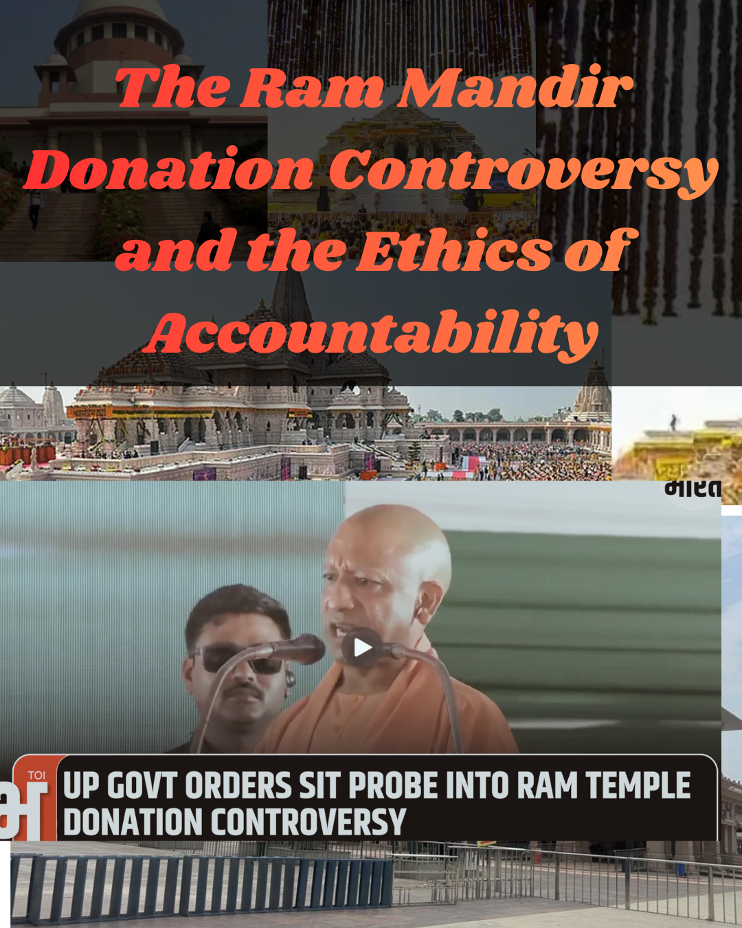 When Devotion Becomes a Public Trust: The Ram Mandir Donation Controversy and the Ethics of Accountability