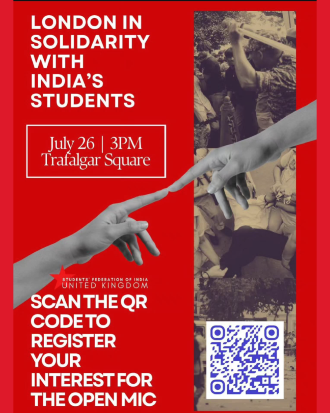 London in Solidarity With India’s Students