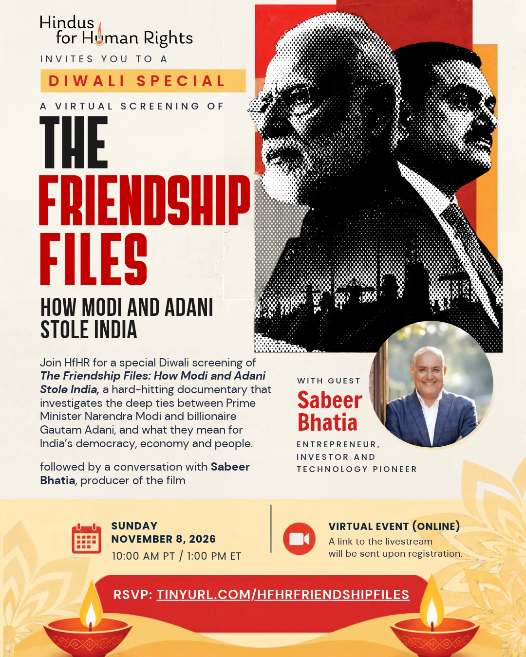 A Film They’re Trying to Take Offline: The Friendship Files:  1 PM ET / 10 AM PT | Online