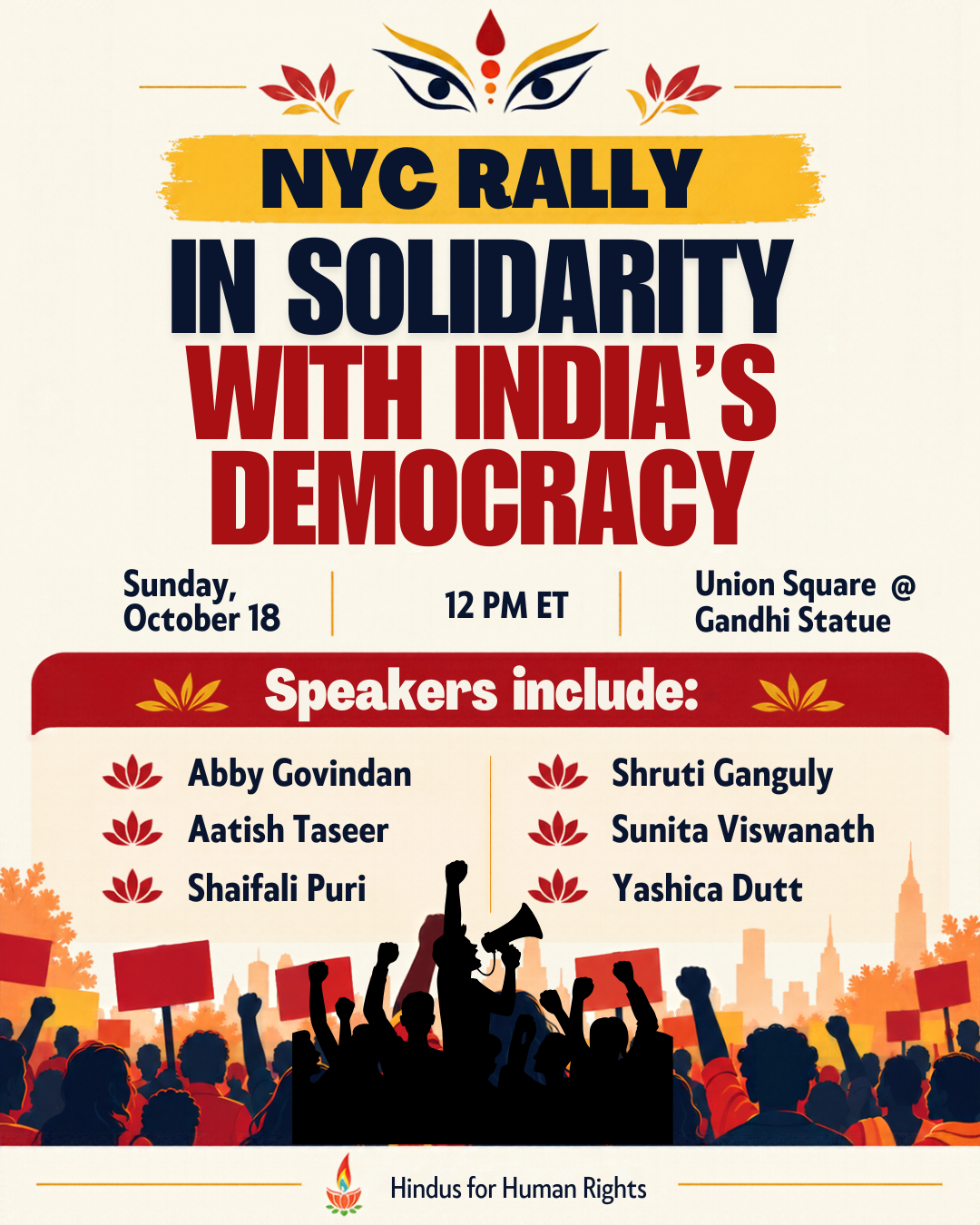 New York Rally Backs India’s Gen Z Protesters and Democratic Rights ...