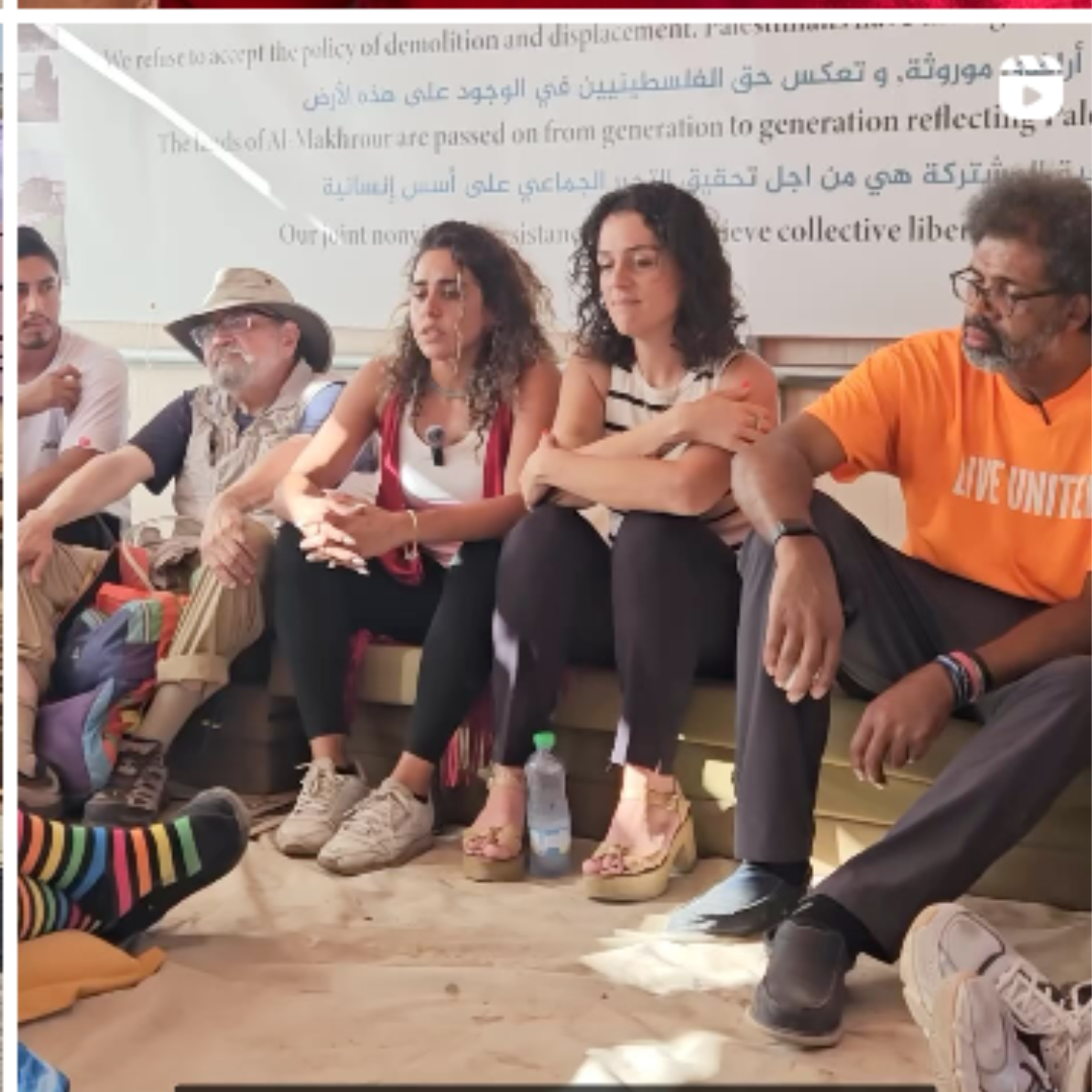 Alice Kaissieh @kisiyaalice is a Palestinian with Israeli citizenship from the Christian community of Al Makhrour Valley. She and her mother were arrested by Israeli occupation forces when they refused to allow illegal settlers to steal their homes.