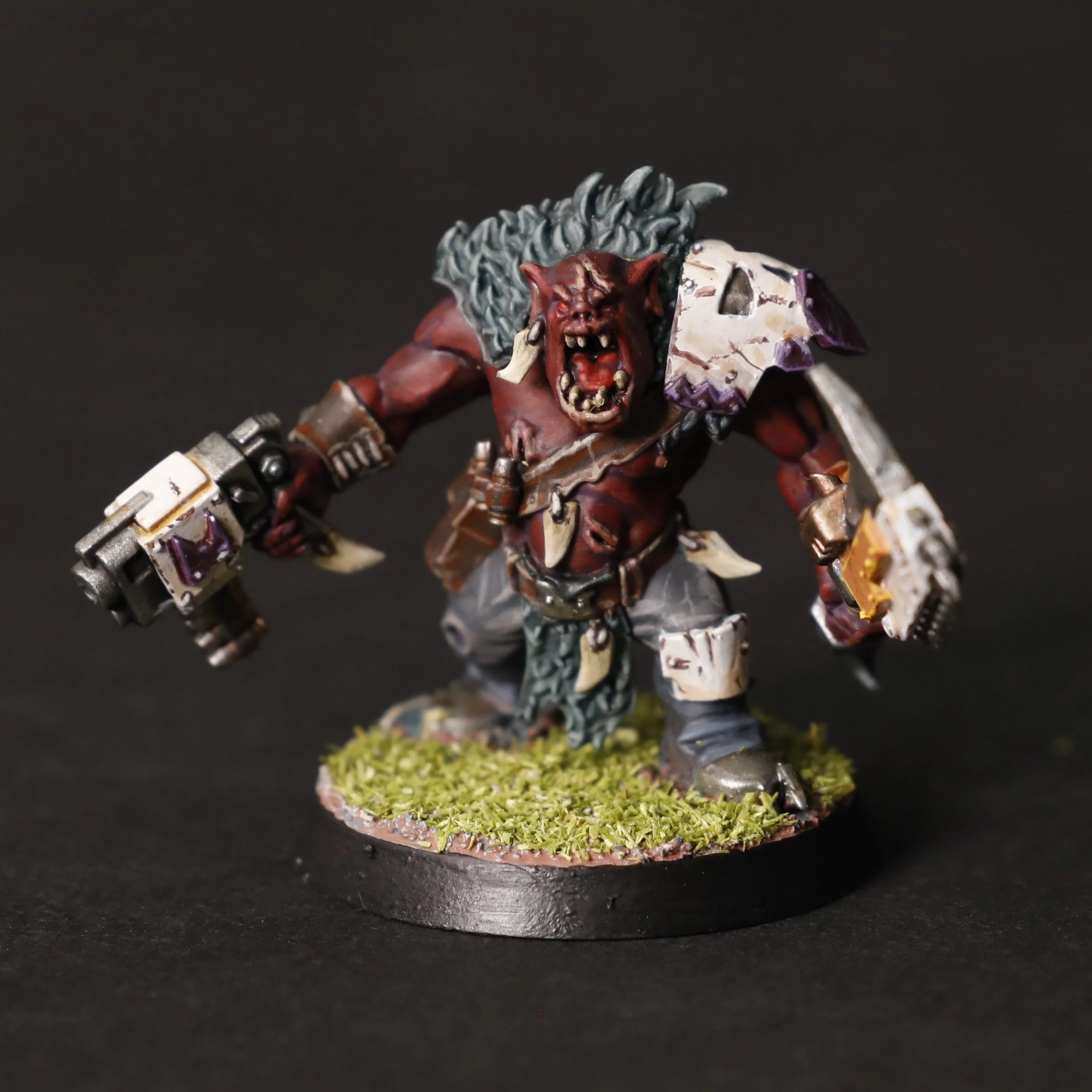 Ork with Red Skin
