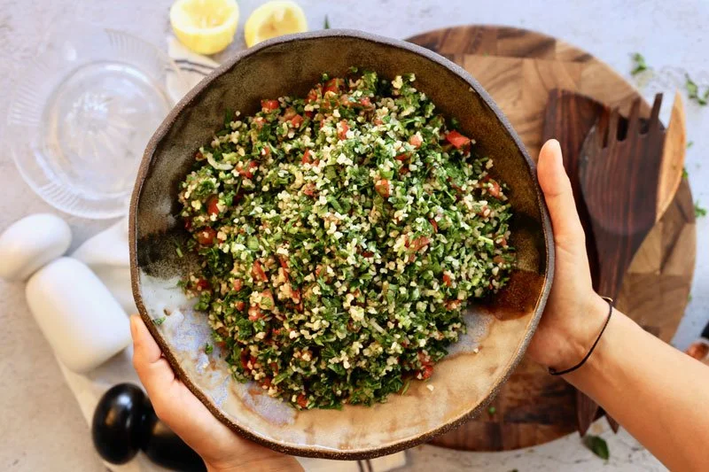 Табуле {Магданоз и Булгур} Салата