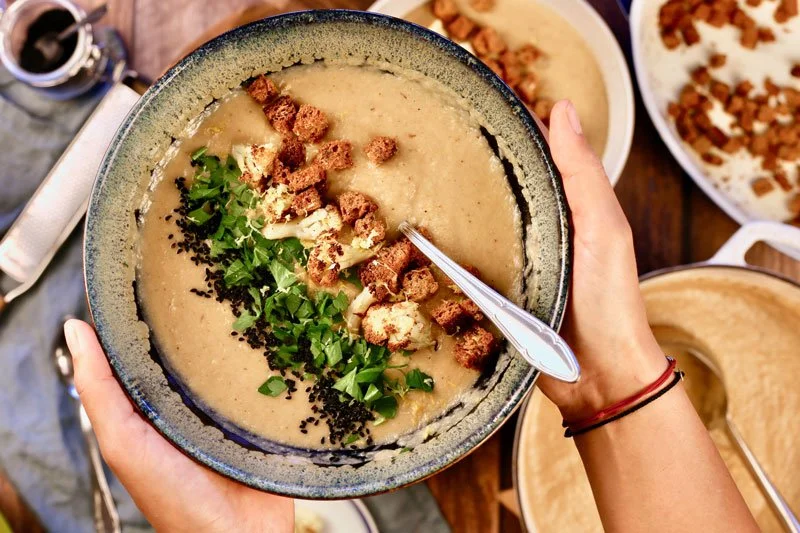 Cauliflower & Celeriac Soup