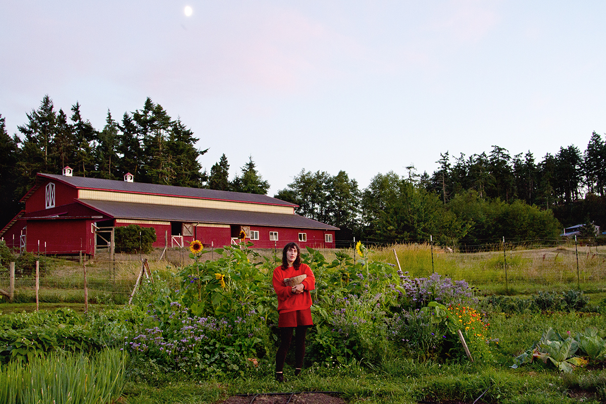 Glenn in her Garden