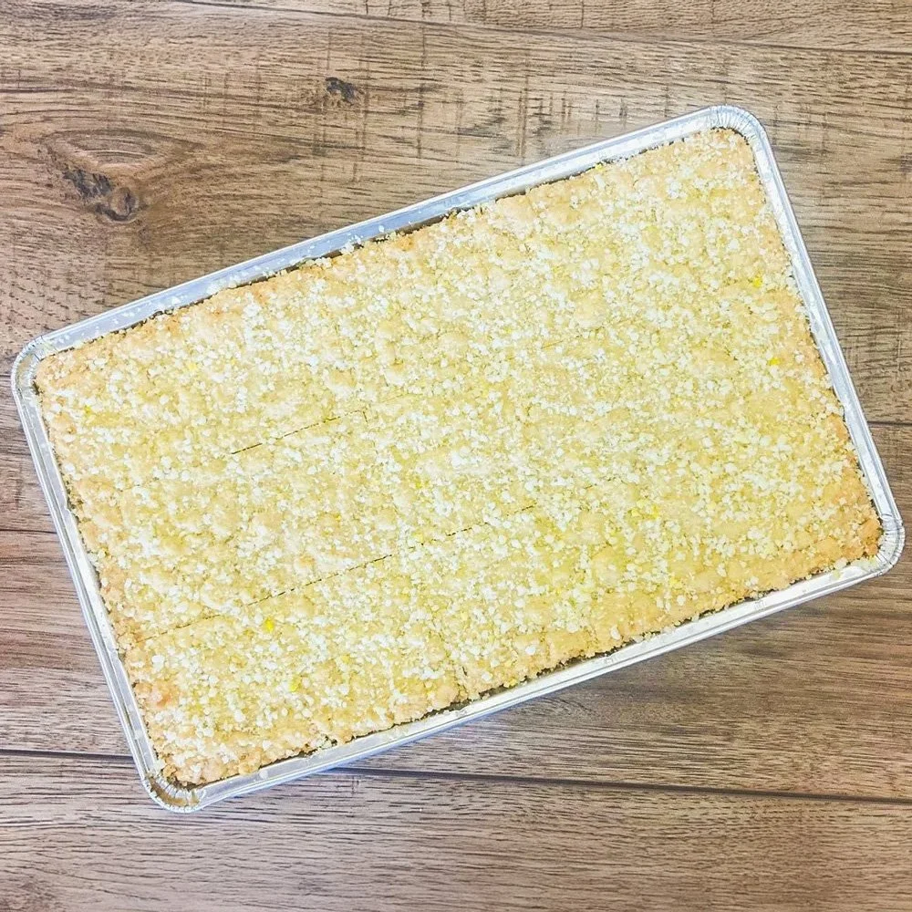 Lemon Curd Shortbread