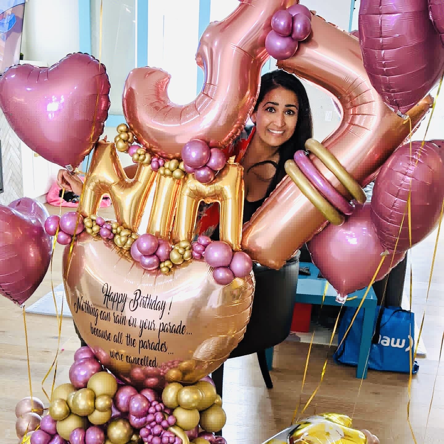 Dreamy Extra-Large Balloon Bouquet – Showstopping Balloon Arrangement for Celebrations