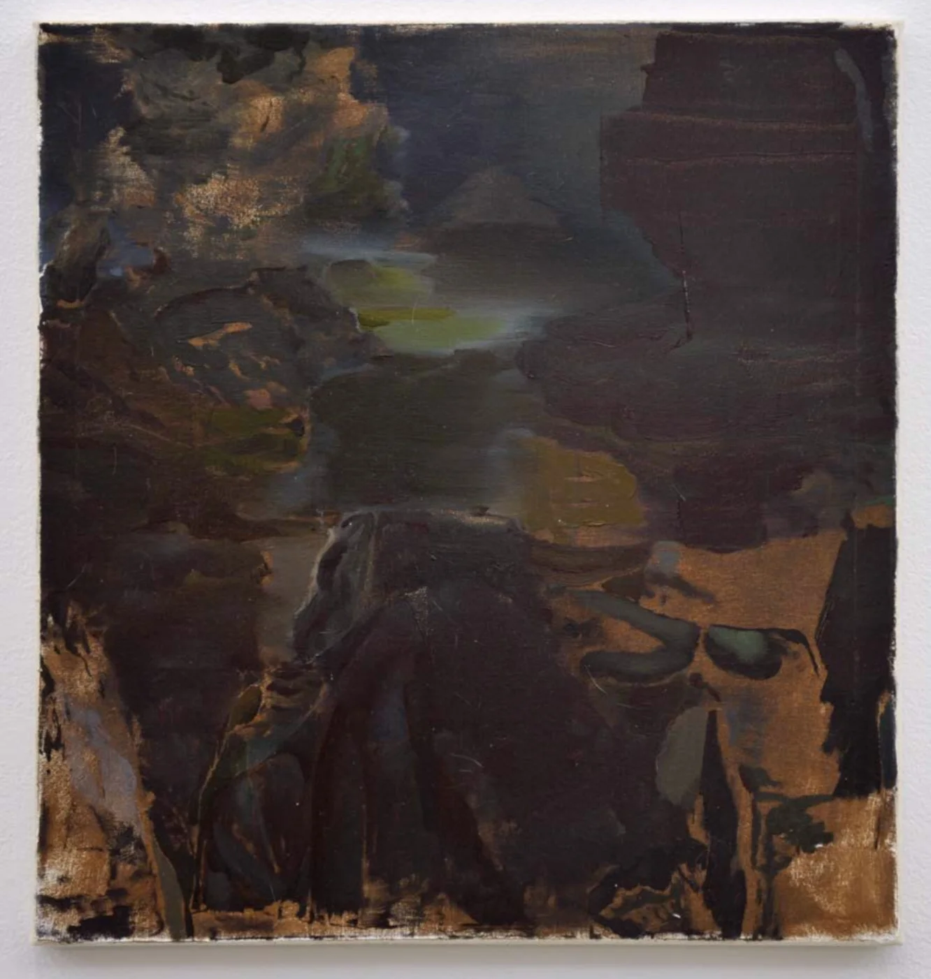 Untitled (brackish mirror), 2016