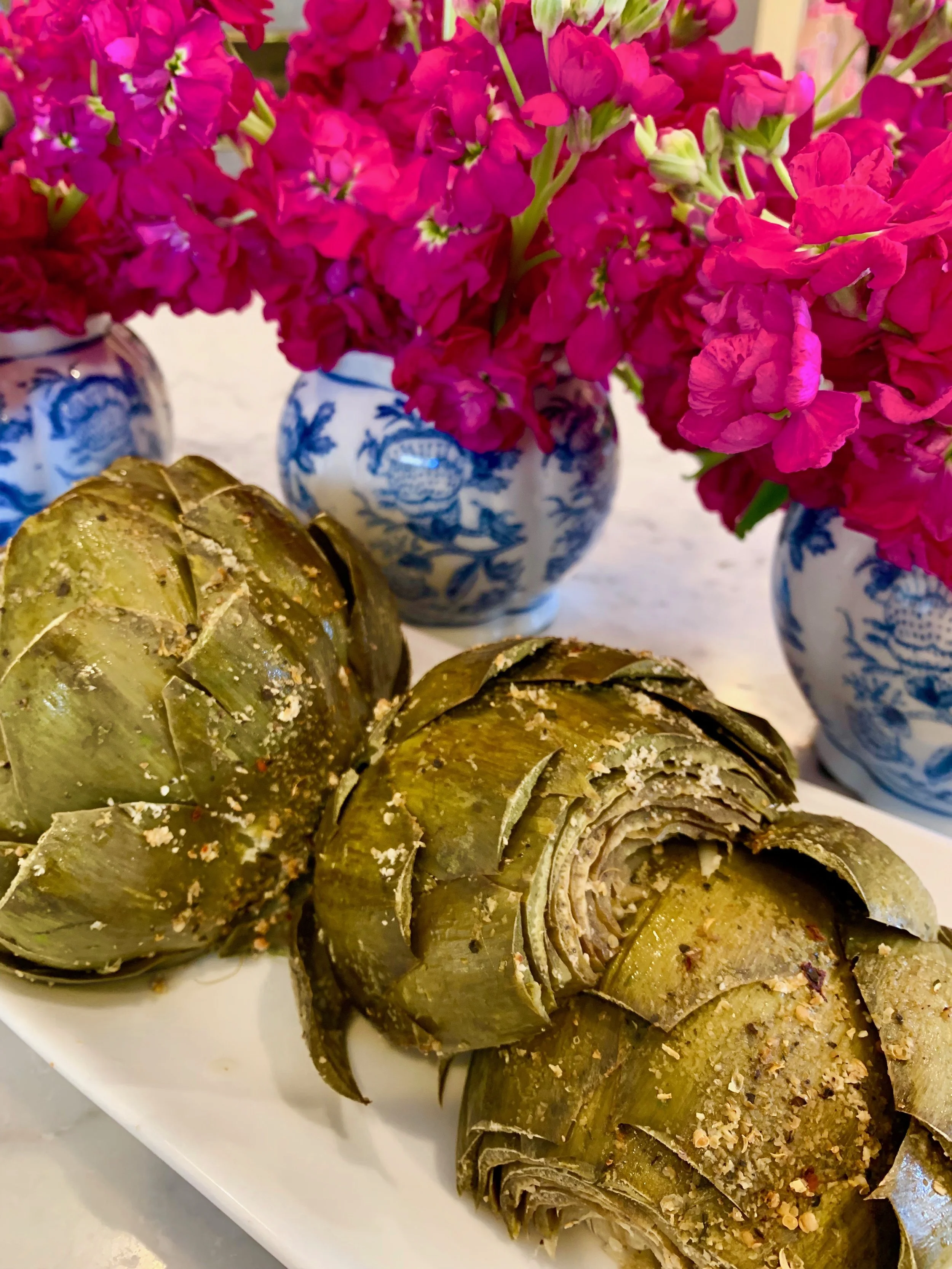 Cobi's Super Easy Steamed Artichokes