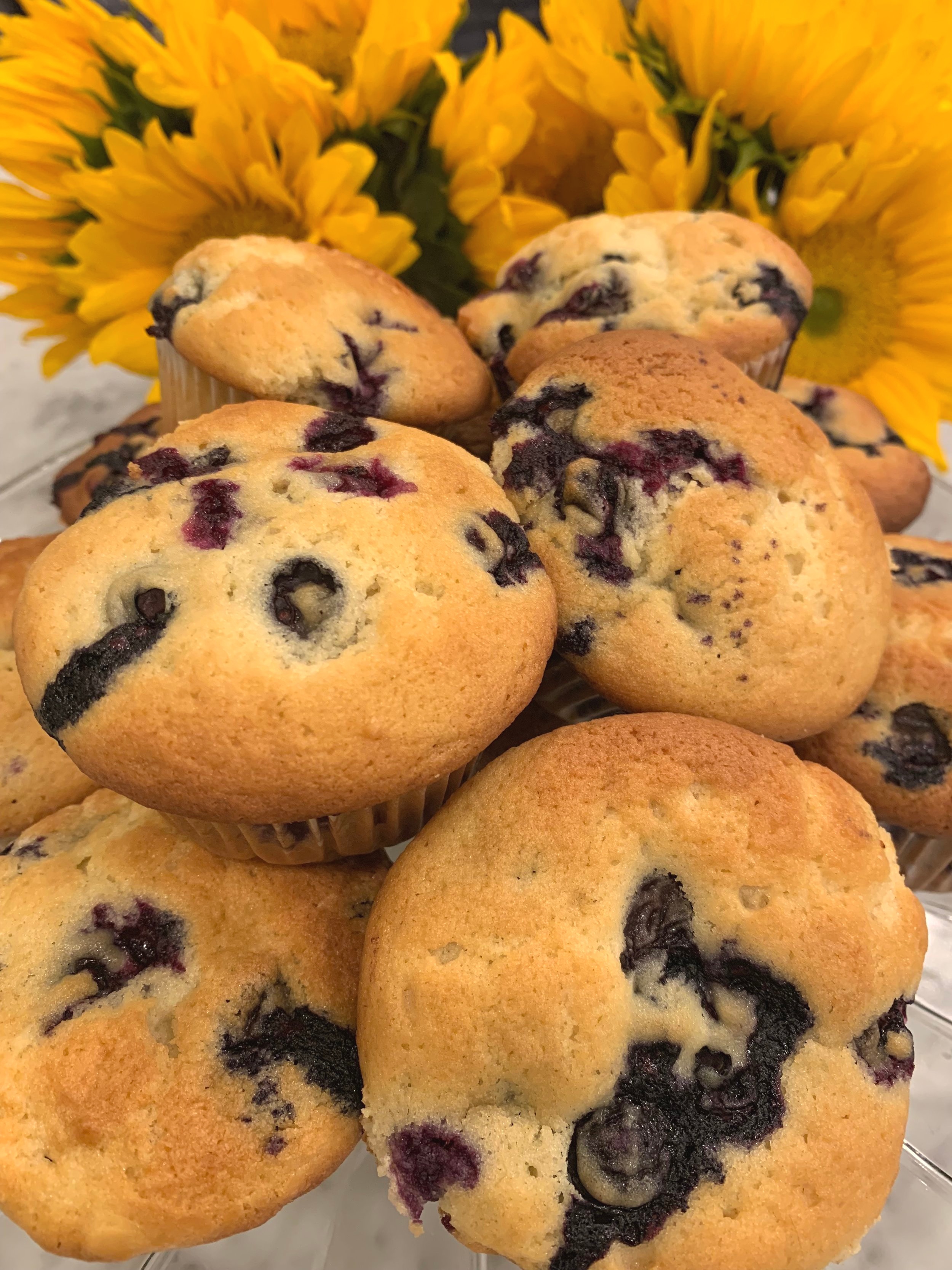 Ina Garten's Blueberry Coffee Cake Muffins — Cobi's Kitchen