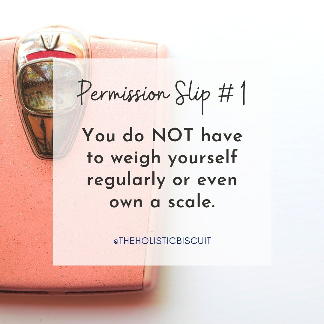 My scale broke recently. Bridger crashed into it while chasing a toy, and I thought long and hard about whether or not I wanted to even bother buying another one.⠀⠀⠀⠀⠀⠀⠀⠀⠀ ⠀⠀⠀⠀⠀⠀⠀⠀⠀ Which felt surprising, because I used to be addicted to my scale! I used to regularly weighed myself once or twice a day and often cried when the number didn't match my expectations. Gaining a few pounds or not losing enough would ruin my entire day, because my worth was so deeply tied to my weight.⠀⠀⠀⠀⠀⠀⠀⠀⠀ ⠀⠀⠀⠀⠀⠀⠀⠀⠀ Have you ever felt like this too? Like the scale in your bathroom is calling your name, ready and waiting to judge your actions and deliberate on whether or not you get enjoy the day? Does it ever make you want to throw it in the river, smash it to pieces, or hide it to never be found? Give me a 🔥 if you know what I mean! 😂⠀⠀⠀⠀⠀⠀⠀⠀⠀ ⠀⠀⠀⠀⠀⠀⠀⠀⠀ I often tell my Food Freedom coaching clients to hide their scale in the trunk of their car, set it free at Goodwill, or give it to a friend for safe keeping. Because the scale is just one small metric in the land of healthy living. It doesn't account for your body type, how strong you are, how great you feel, if you have a chronic illness, or whether or not you ate Mexican food last night! 🍹😍🌮⠀⠀⠀⠀⠀⠀⠀⠀⠀ ⠀⠀⠀⠀⠀⠀⠀⠀⠀ When you struggle with your relationship with food, the scale is like a toxic friend. It's got to go pronto, and then the next step is to start choosing new metrics. Metrics like how you feel when you wake up in the morning, how focused you are throughout your day, how comfortable you feel in your clothes, and if you feel proud of how you took time for yourself that day.⠀⠀⠀⠀⠀⠀⠀⠀⠀ ⠀⠀⠀⠀⠀⠀⠀⠀⠀ These metrics tell you so much more about whether or not you're taking care of yourself. Because the path to freedom when it comes to food is all about how you FEEL, not the number on a piece of plastic covered in hair on your floor!⠀⠀⠀⠀⠀⠀⠀⠀⠀ ⠀⠀⠀⠀⠀⠀⠀⠀⠀ What metrics do you choose when assessing how healthy you feel? I'd love to know! 💜