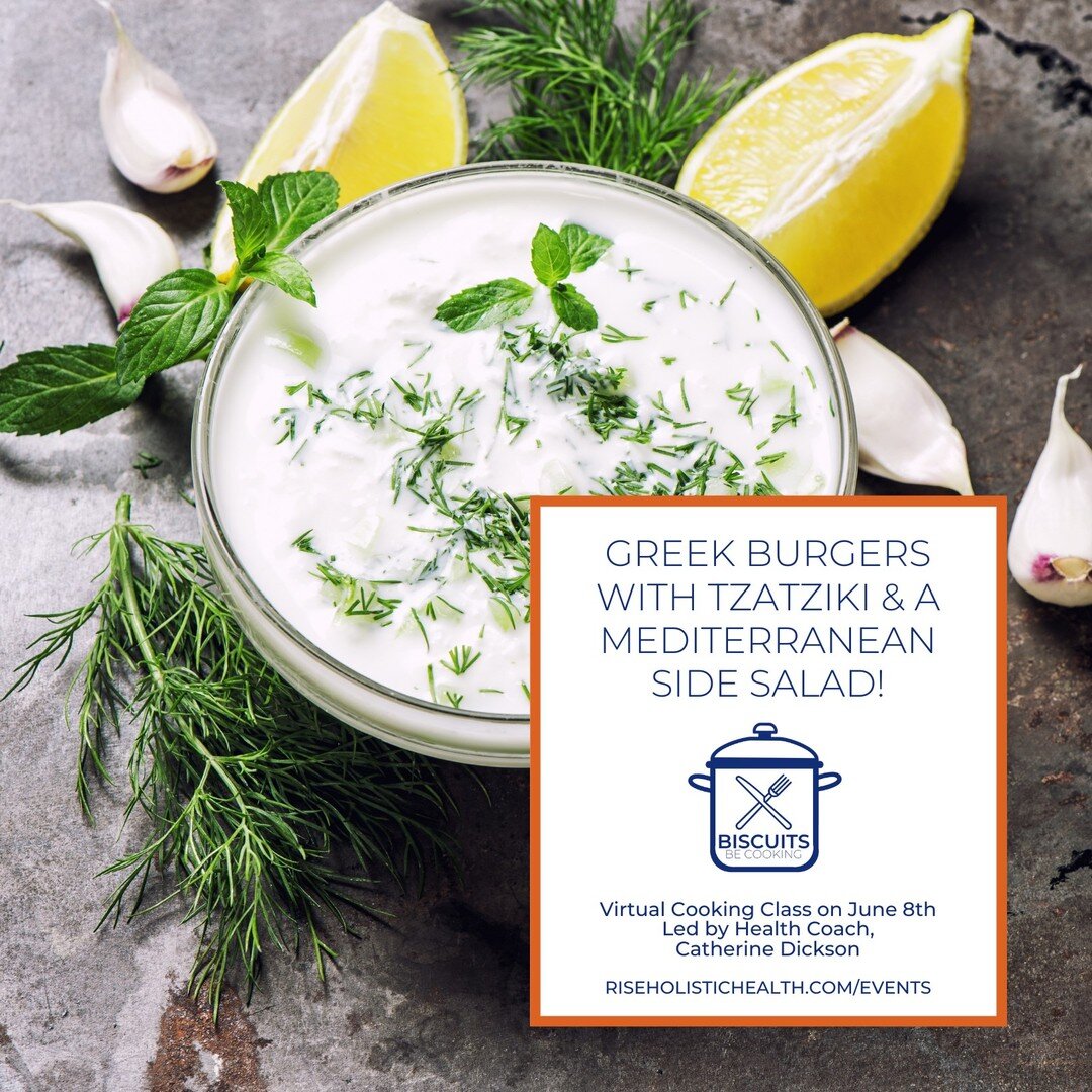 It's not too late to join us tomorrow night for Biscuits Be Cooking! We're making Lettuce-Wrapped Greek Burgers, Dairy-Free Tzatziki Sauce, and a delicious Mediterranean side salad!
We're donating 15% of all proceeds for the class to the Seattle Neig