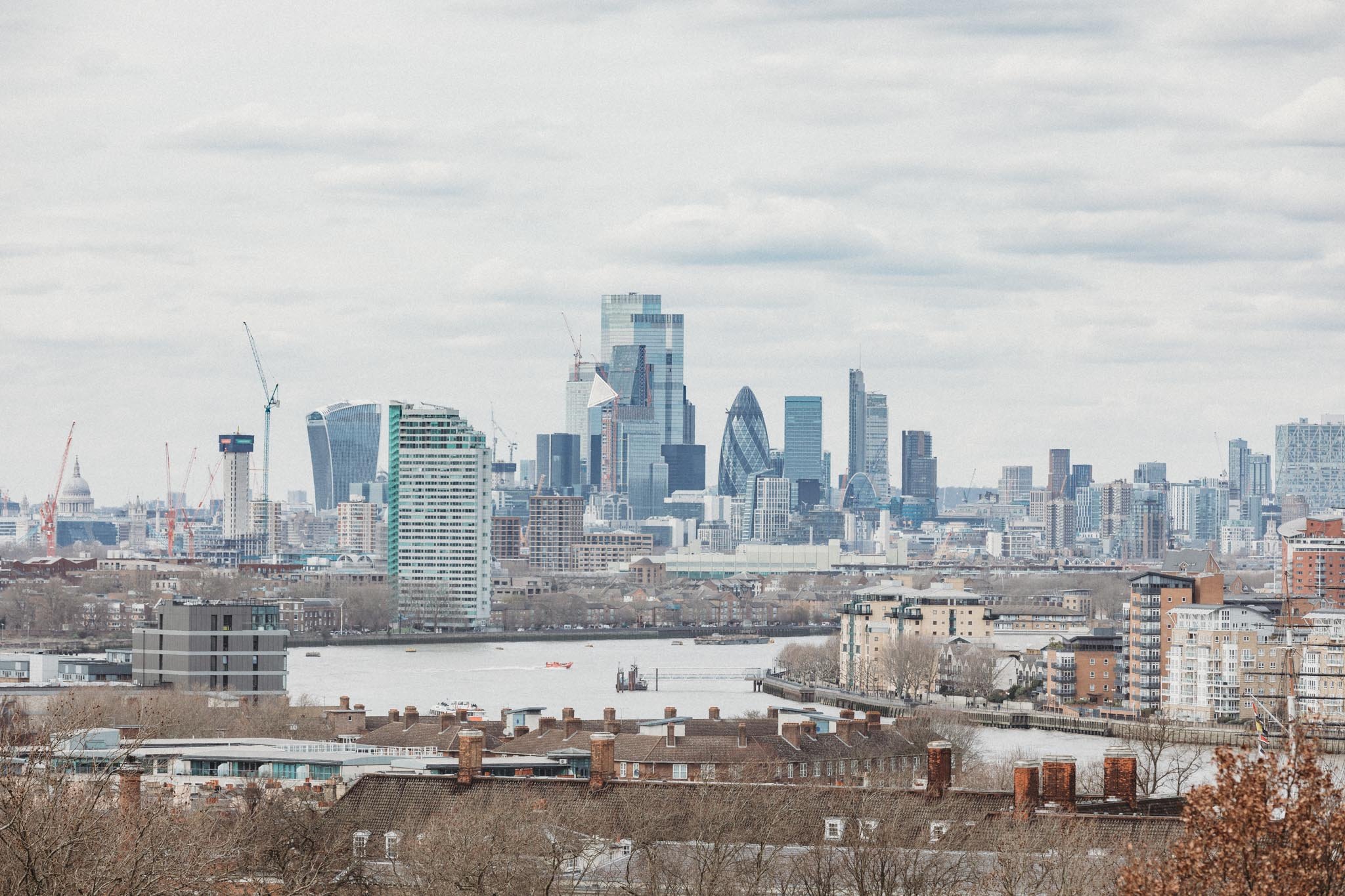 Panorama from Greenwich Park