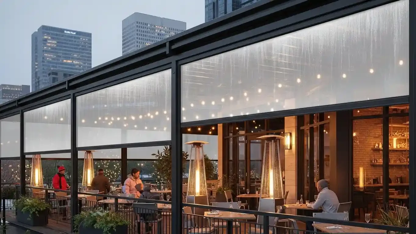  Patio Privacy and Sun Protection: Best Outdoor Blinds for Houston's Commercial Spaces