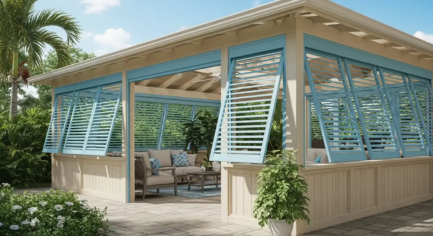 Bahama Shutters for Patio Enclosure: Create a Tropical Oasis in Houston &amp; Spring, Texas (2026 Guide)