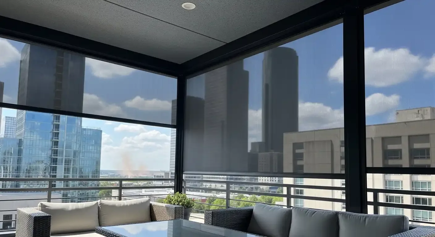 Outdoor Roller Shades in Houston Texas, Spring Texas &amp; The Woodlands TX: Beat the Brutal Heat, Slash Energy Bills &amp; Reclaim Your Outdoor Living Space in 2026