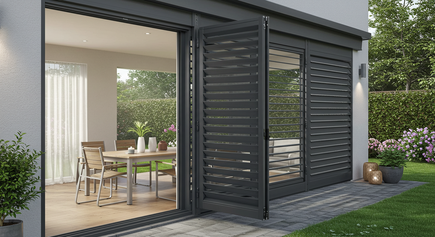 Bi-Fold Aluminum  Shutters
Department of Insurance Evaluation  and certifications.