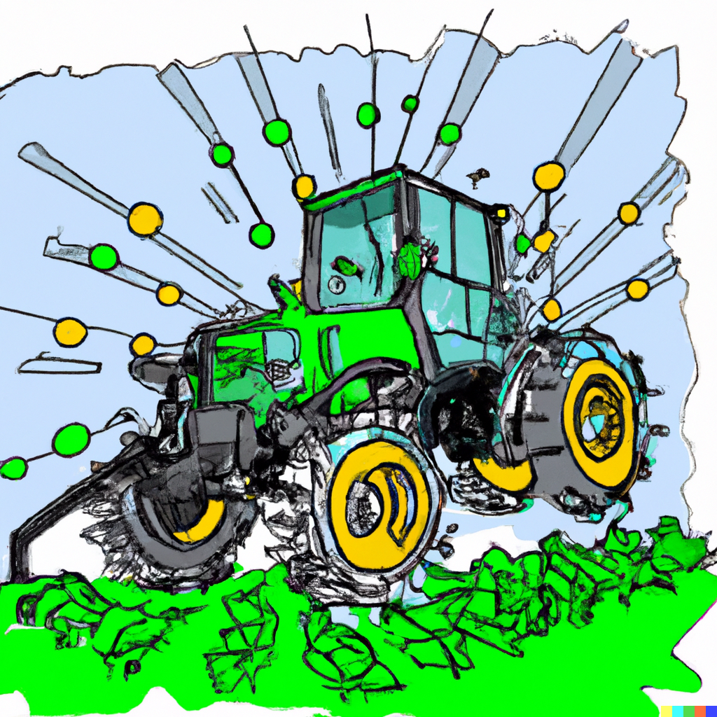 AI Lasers Attached to Farming Equipment - 