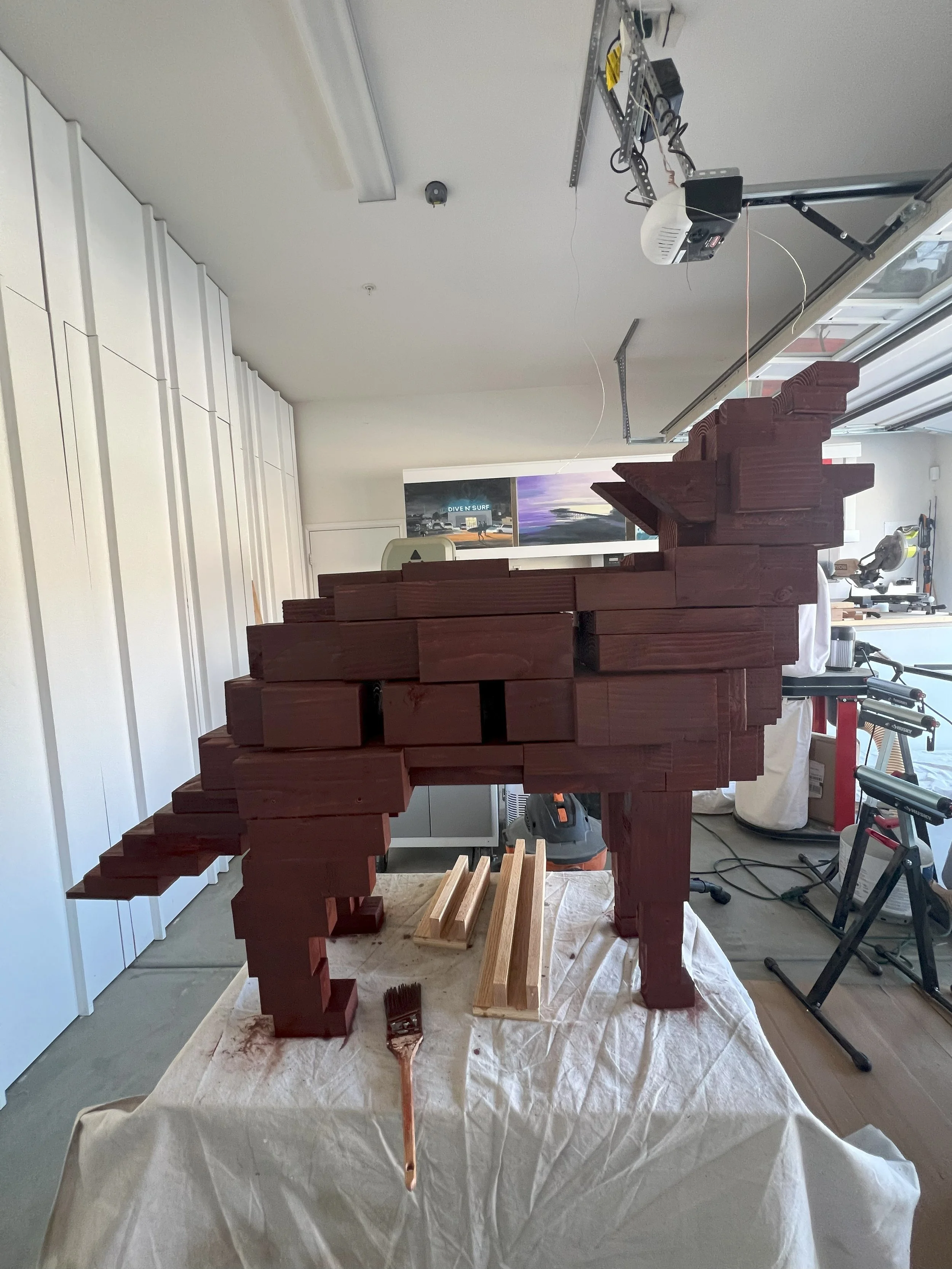 Coyote (initial paint)