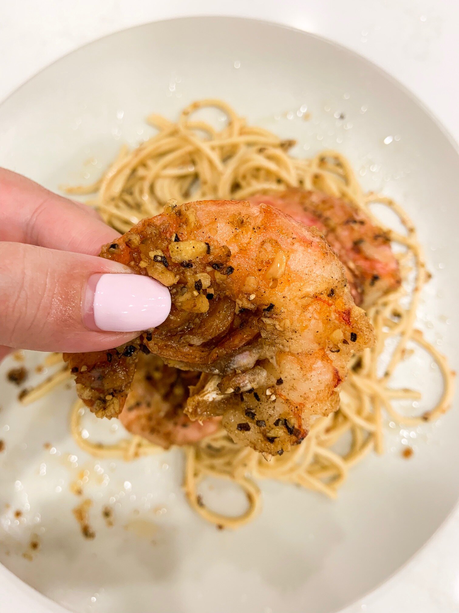 Hawaiian Garlic Shrimp Gogi Patrol