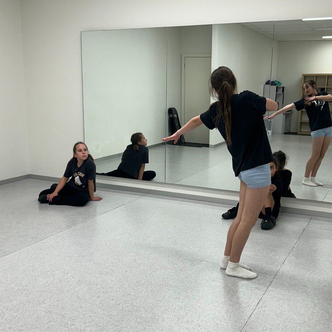 With our annual chore comp just around the corner, we wanted to share some photos of our students hard at work on their dances. We are so excited for this year's competition and we can't wait to see all of their hard work pay off!