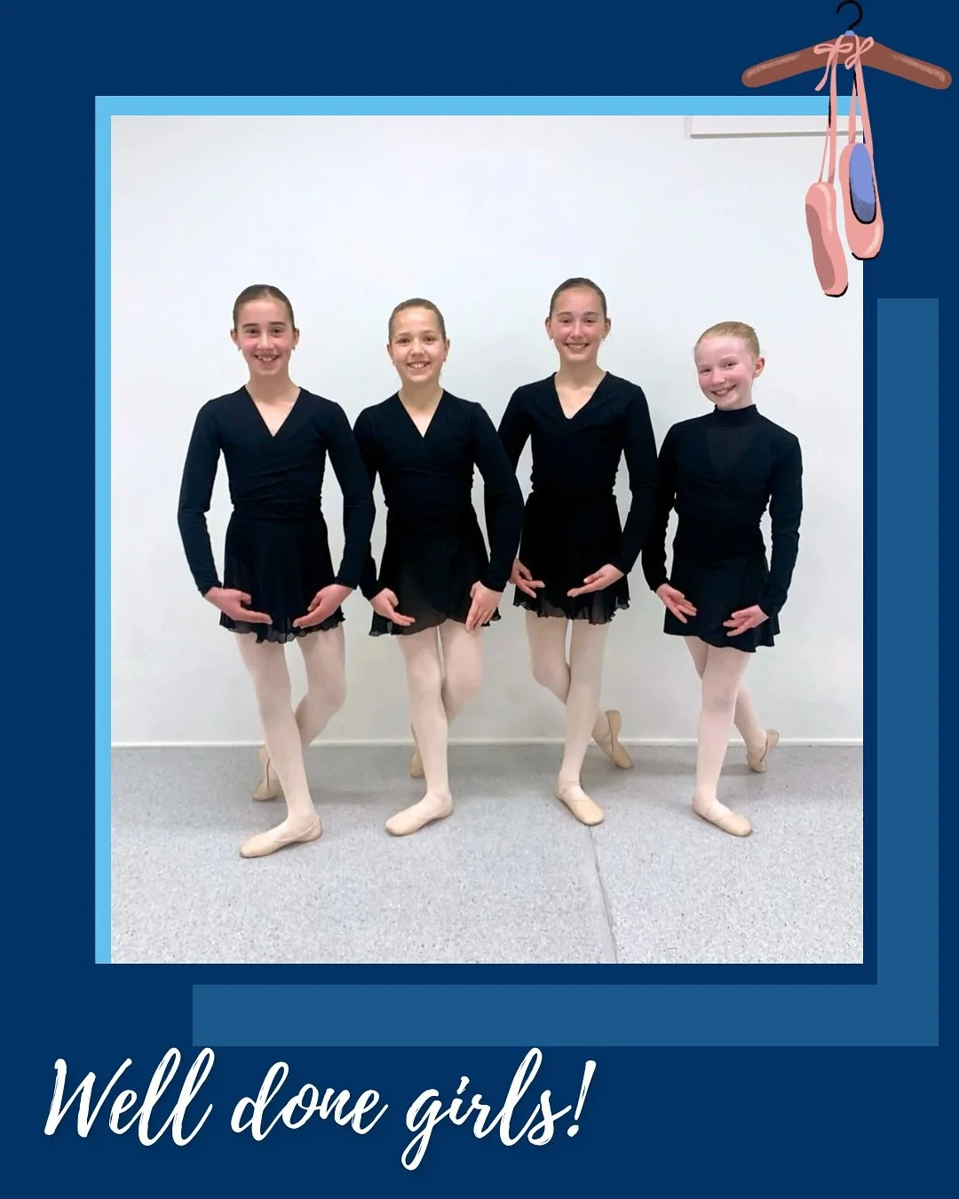 Congratulations to our Inter Ballet girls on completing their very first in-house ballet exam! 🎉 We&rsquo;re so proud of the dedication, hard work, and grace they&rsquo;ve shown leading up to and during the exam. You did an amazing job!