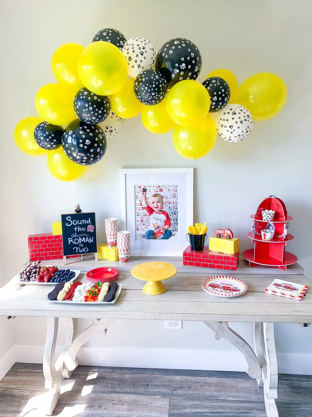 Roman's Sound The Alarm 2Nd Birthday Party + Gift Ideas For A Two Year Old  — Our Millennial Family