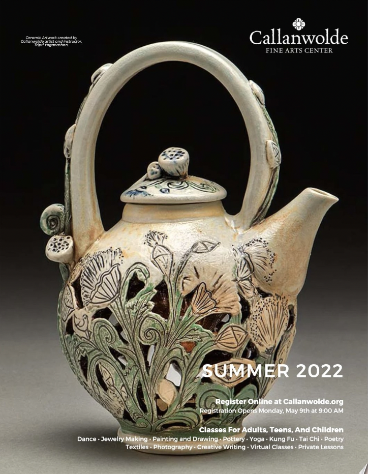 Tripti Yoganathan profile and cover image in Callanwolde's Summer 2022 Catalog