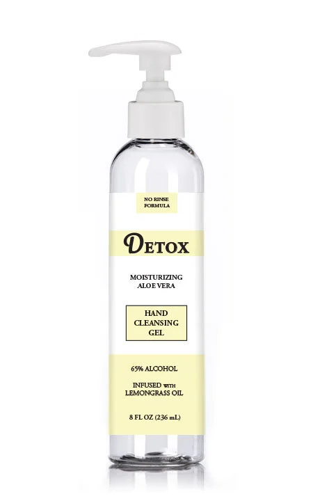 DETOX : Essential Oil infused Moisturizing Aloe Vera Cleansing Gel 8 oz   Sister Scientist