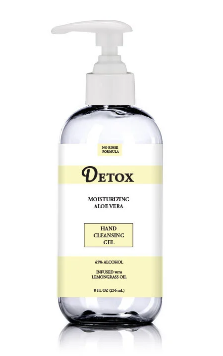 DETOX : Essential Oil infused Moisturizing Aloe Vera Cleansing Gel 8 oz   Sister Scientist