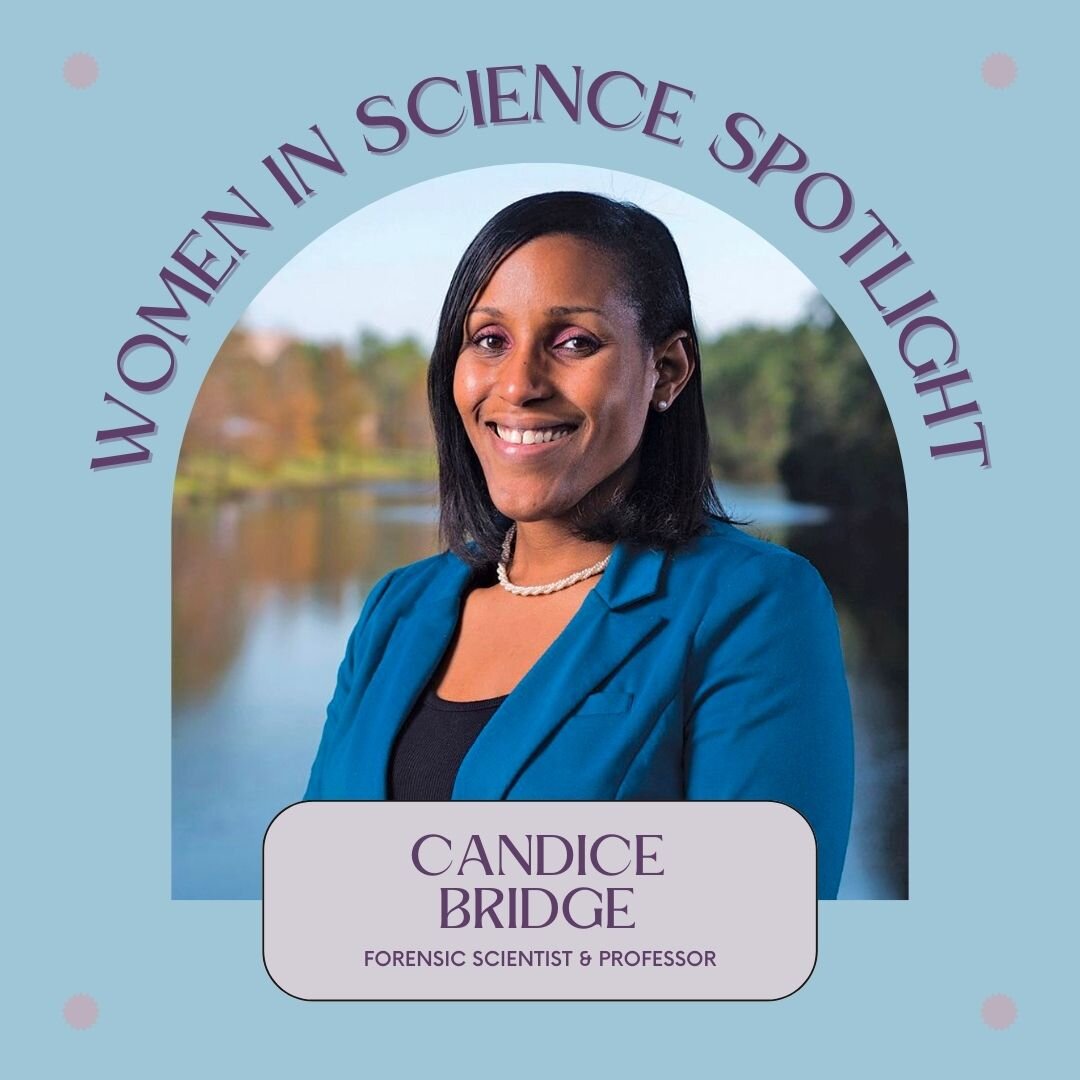 This #WomanInScienceWednesday, we're shining a spotlight on Dr. Candice Bridge! 👩&zwj;🔬 

With a passion for both science and social justice, Dr. Bridge is a trailblazer in the field of forensic science. 🧪 

Her groundbreaking research focuses on 